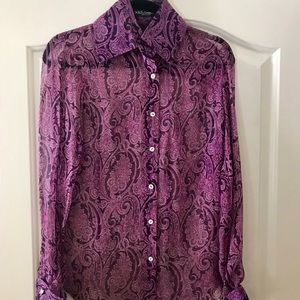 DOLCE SND GABBANA SILK BLOUSE